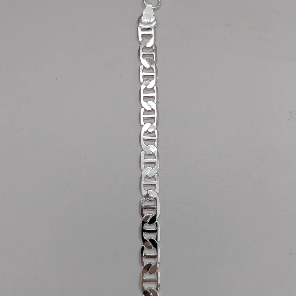 .925 Sterling Silver Necklace and Bracelet Set